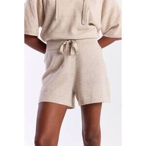 NEW BRODIE CASHMERE bermuda shorts in wheat